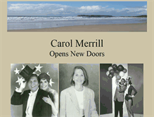 Tablet Screenshot of carolmerrill.com